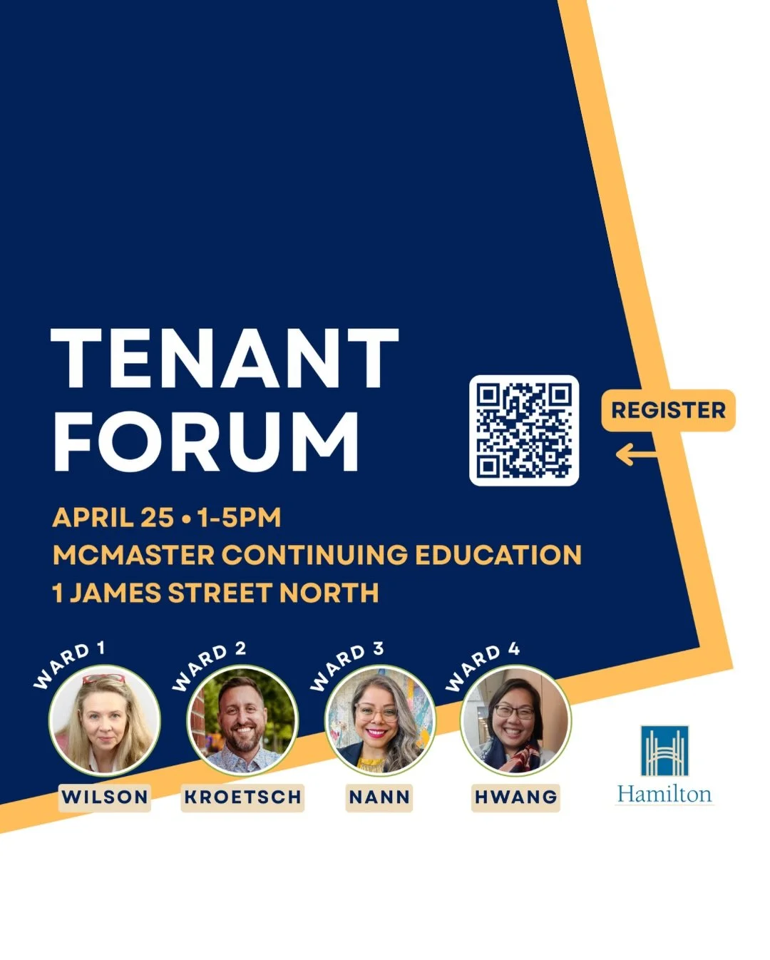 Join me along with Councillors Maureen Wilson @ward1wilson , Cameron Kroetsch @cameronkroetsch, Tammy Hwang @tammyhwang, MPP Robin Lennox @robinlennox.ondp, the Ontario Renters Coalition, Hamilton ACORN @hamiltonacorn, and the Hamilton Community Lega