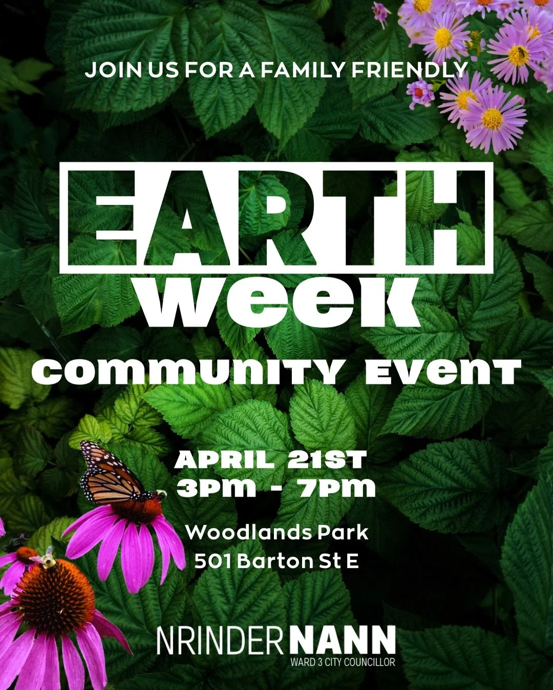 Come see the Ward 3 team and our friends from Green Venture @green_venture, The Children&rsquo;s Garden Project @childrensgardenproject, Barton Village BIA @barton_village, and the City&rsquo;s Office of Climate Change Initiatives for a family-friend