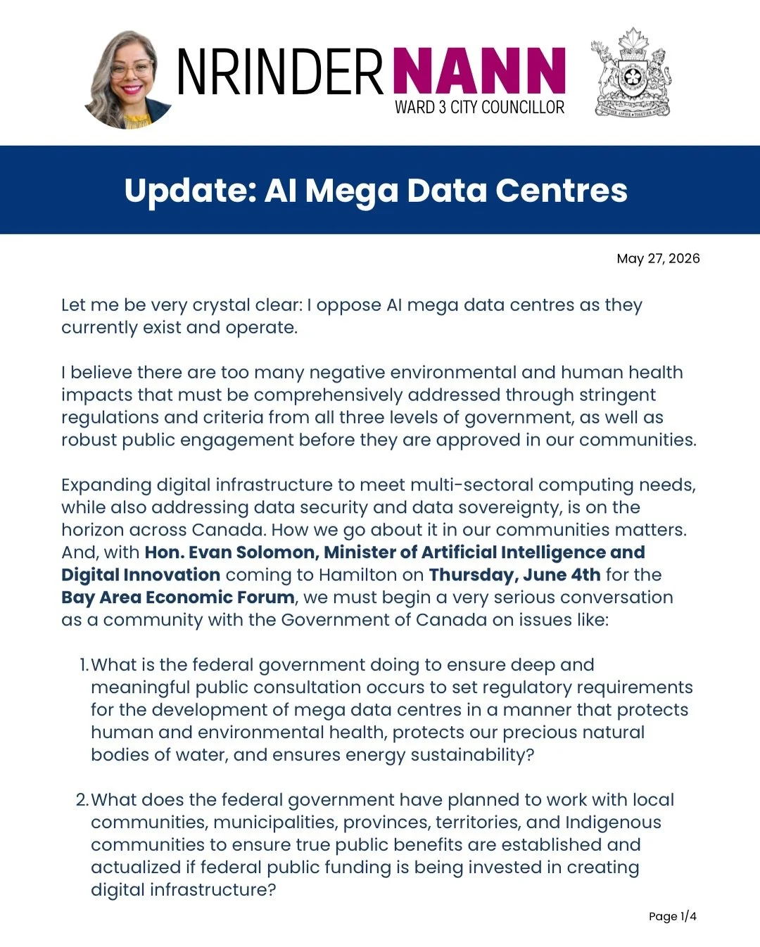 Here is my latest update on AI Mega Data Centres. Please scroll through the carousel post for full details. Links are available in my bio.