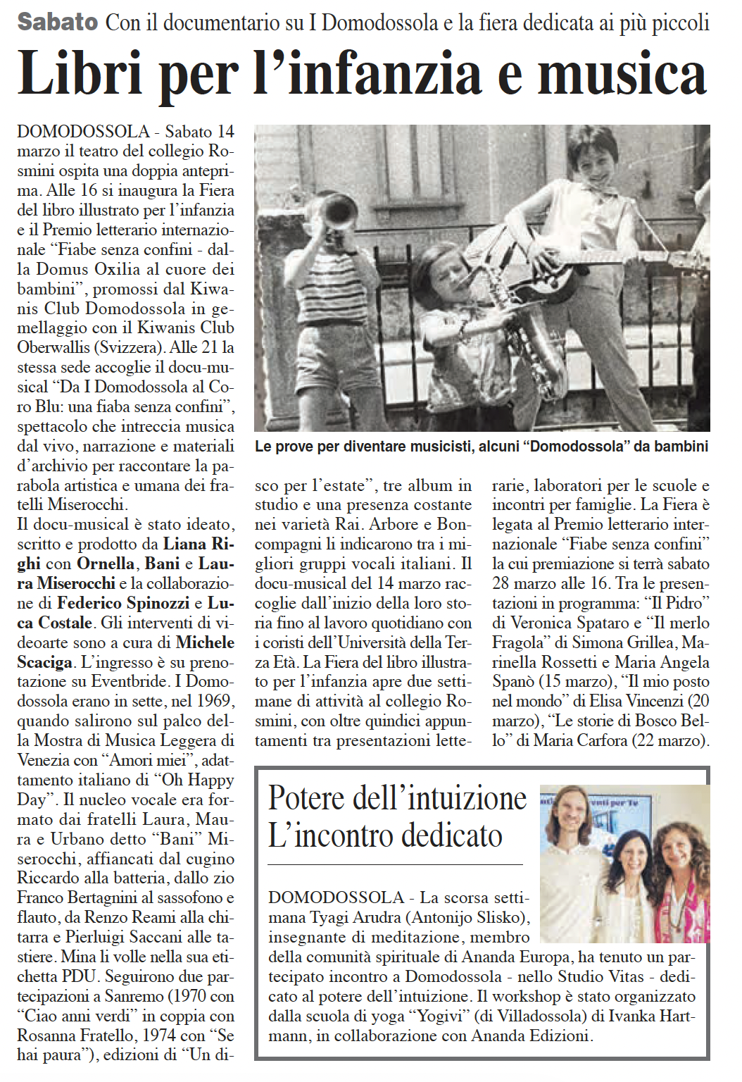 Eco Risveglio - 12 marzo 2026