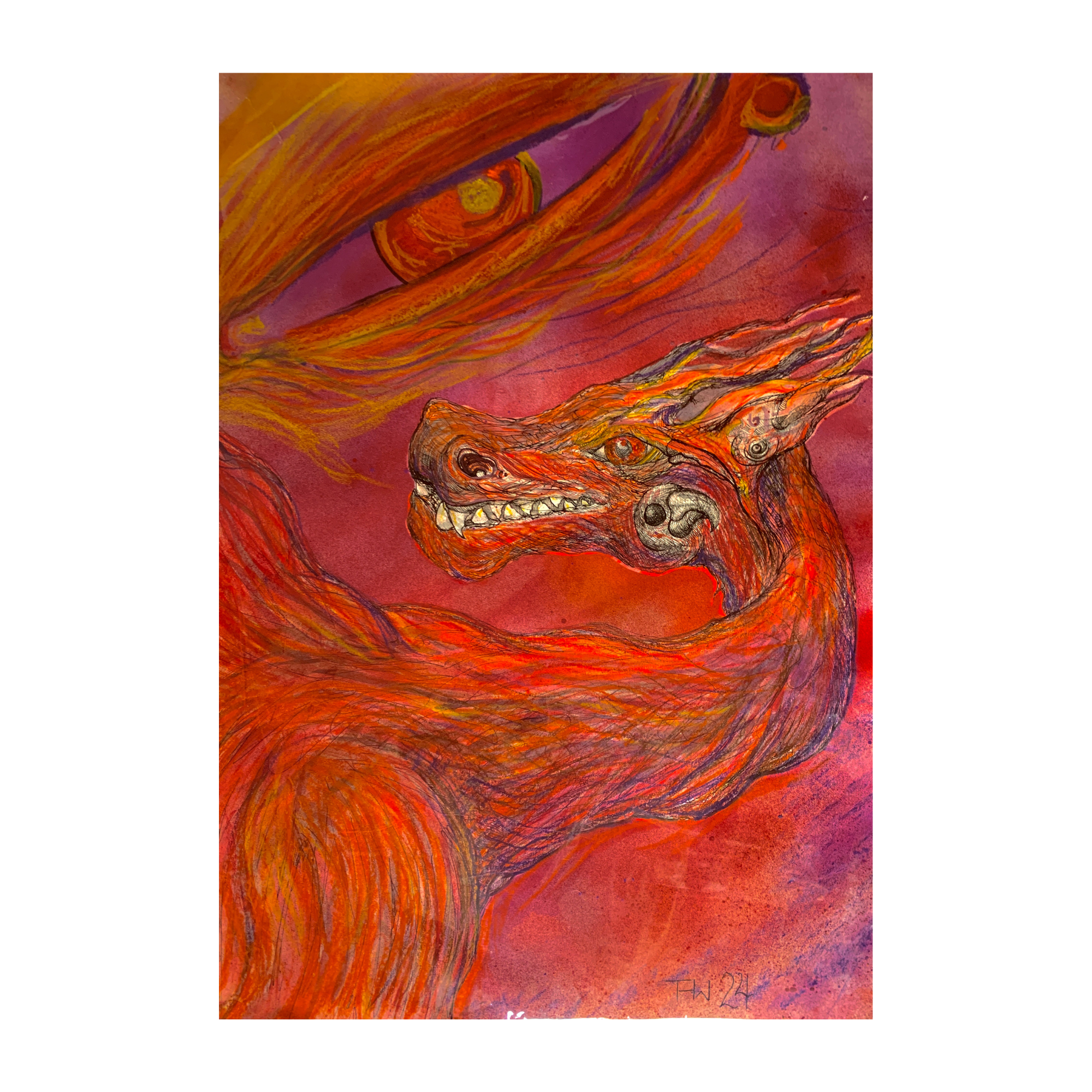 Drage med draget - Original 1/1