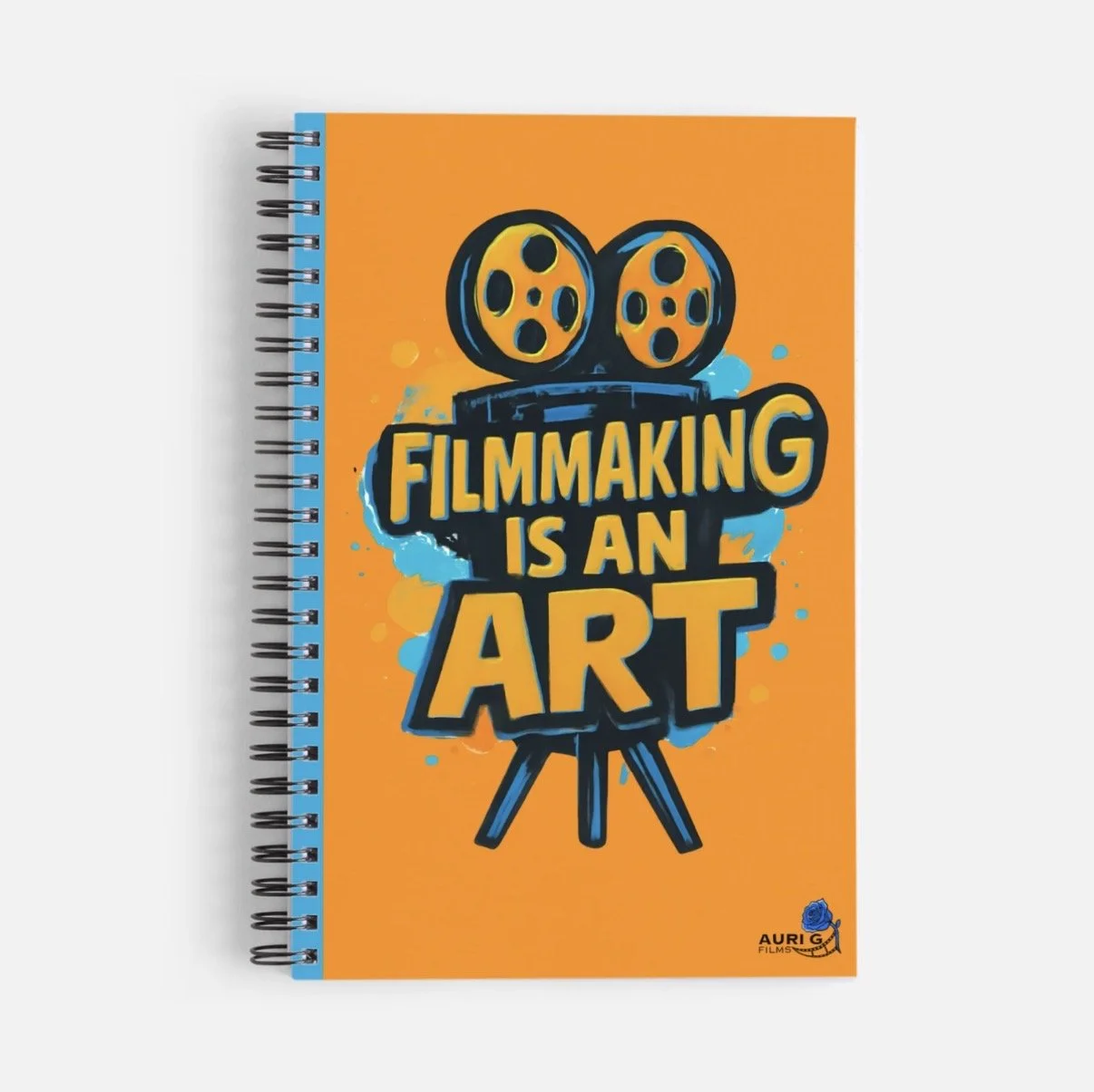 'Filmmaking is an Art' Weekly Planner Notebook