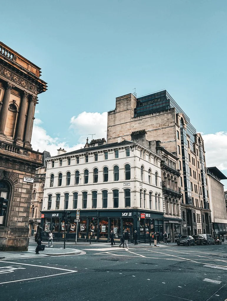 Buildings in a city centre