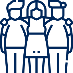 Icon of a group of people