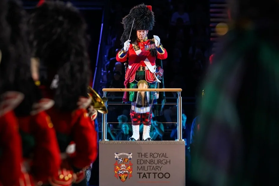 Drum Major at the Royal Edinburgh Military Tattoo, with the 2026 performance line-up yet to be announced