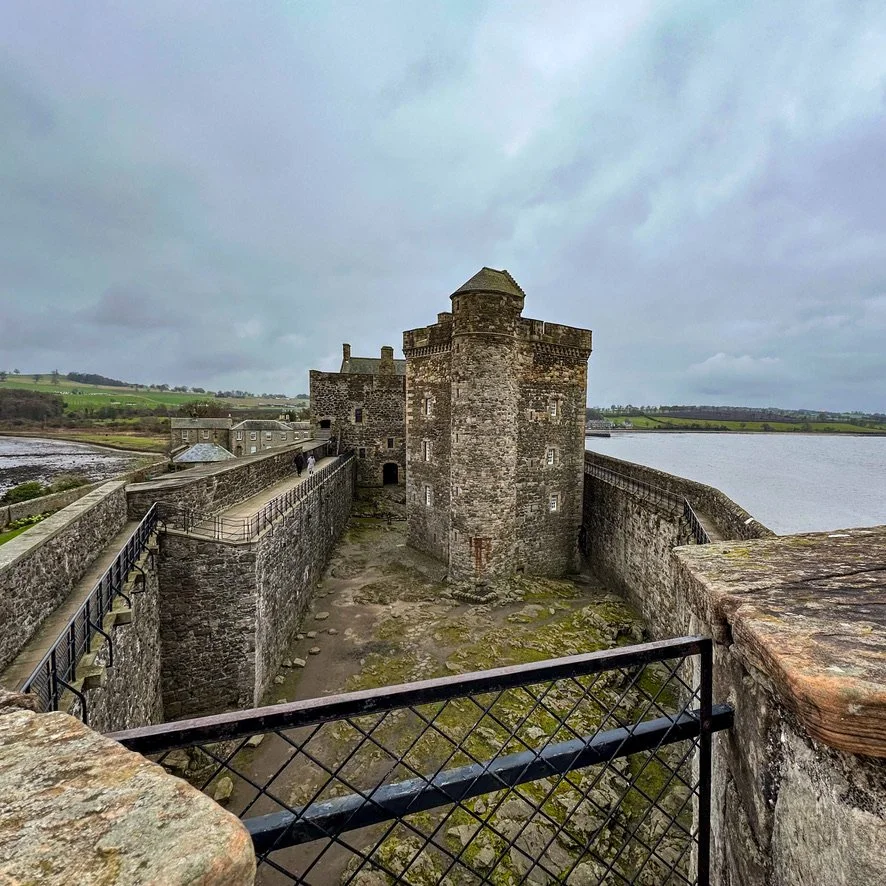 Interior of Blackness Castle