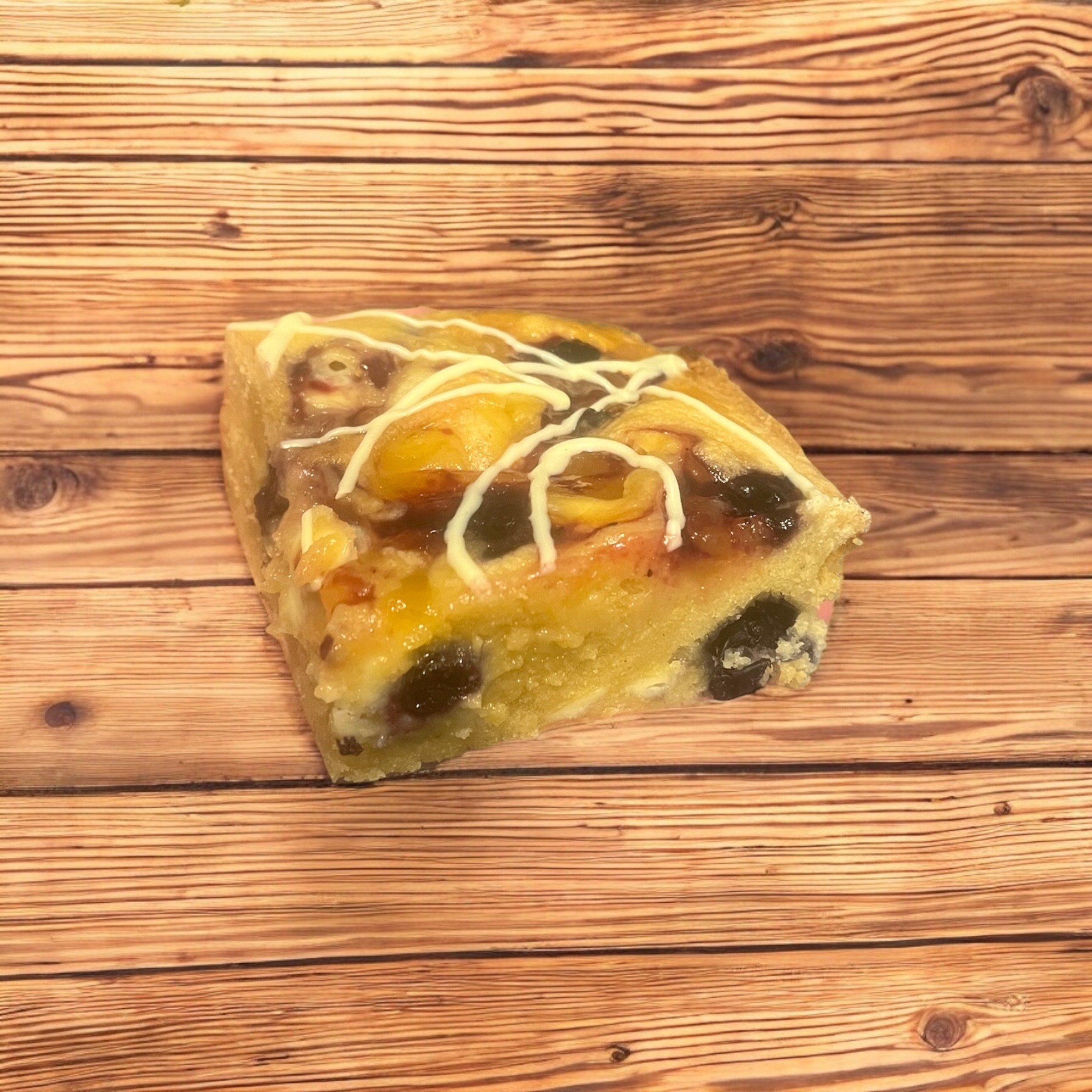 Lemon and Blueberry Blondie