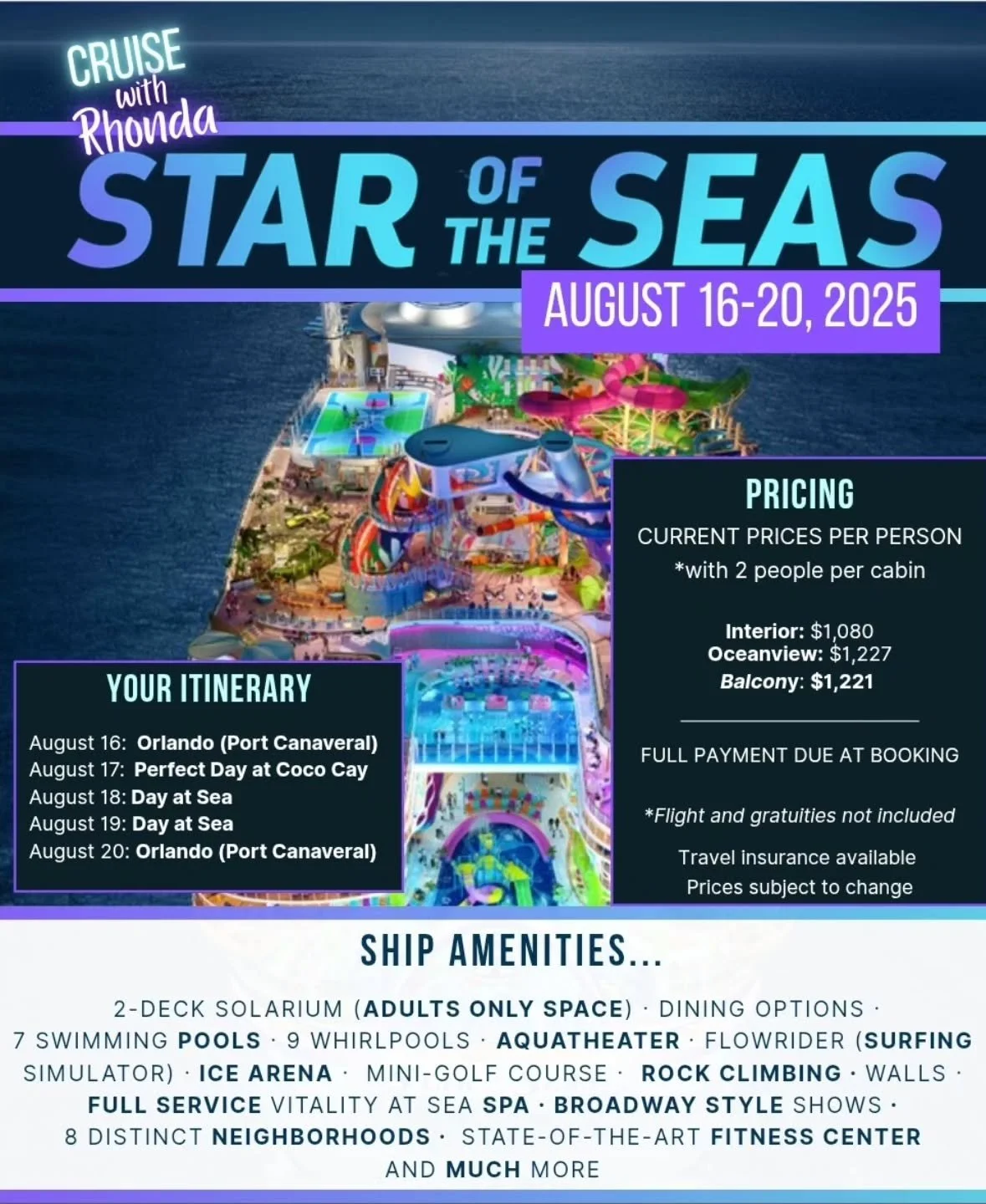 Are you looking for a last-minute trip? You can Cruise with Rhonda! Not looking for a summer cruise? Reach out to Rhonda to book your next adventure.
Link in bio OR
Contact: info@gofartraveladventures.com
#gofartraveladventure #traveladvisor #justb