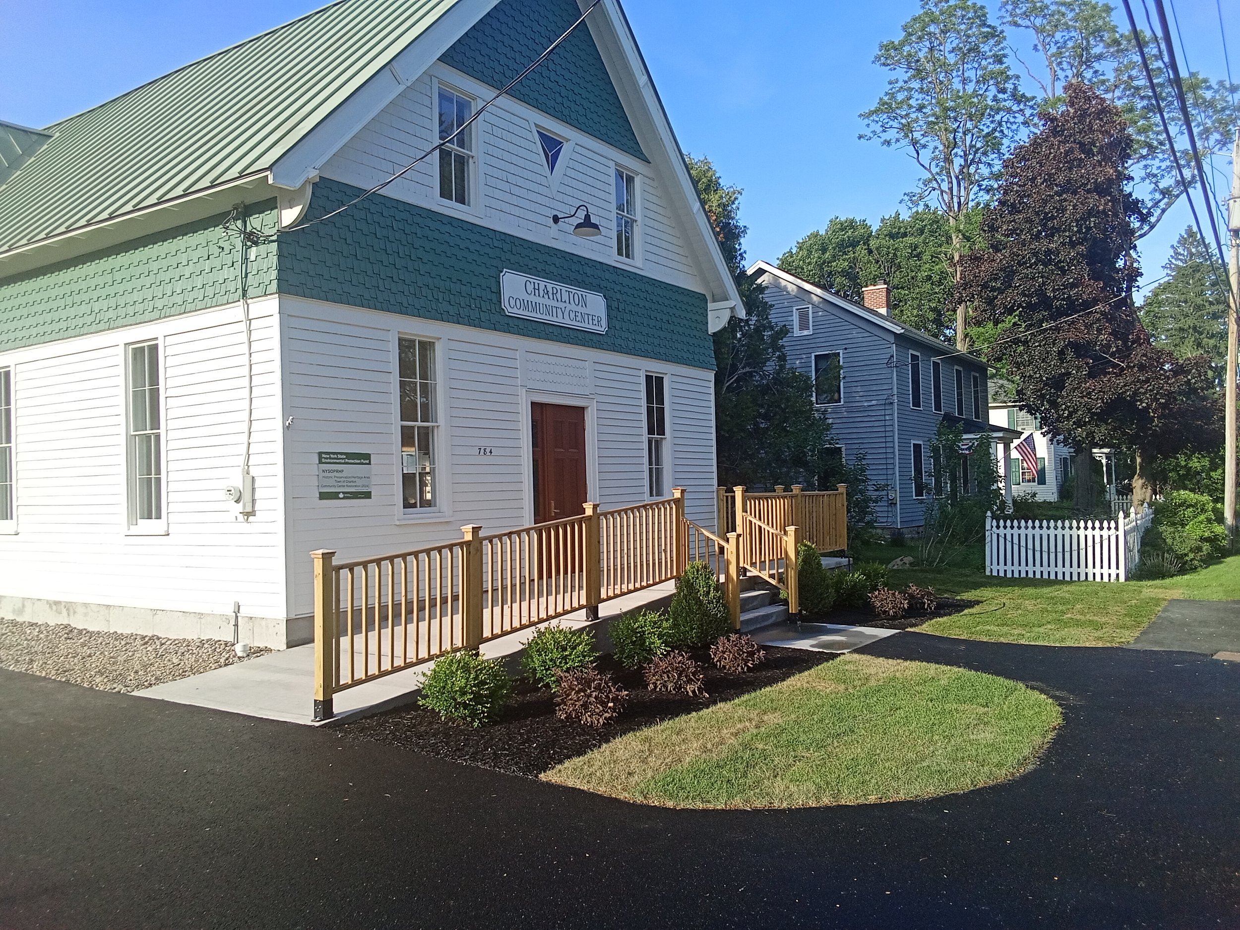 Tour - Charlton Community Center: Hazardous Materials, Structural Repair, and Code Compliance