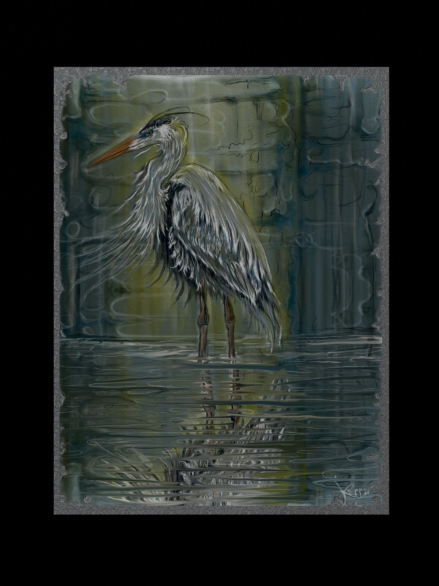 Blue Heron 01