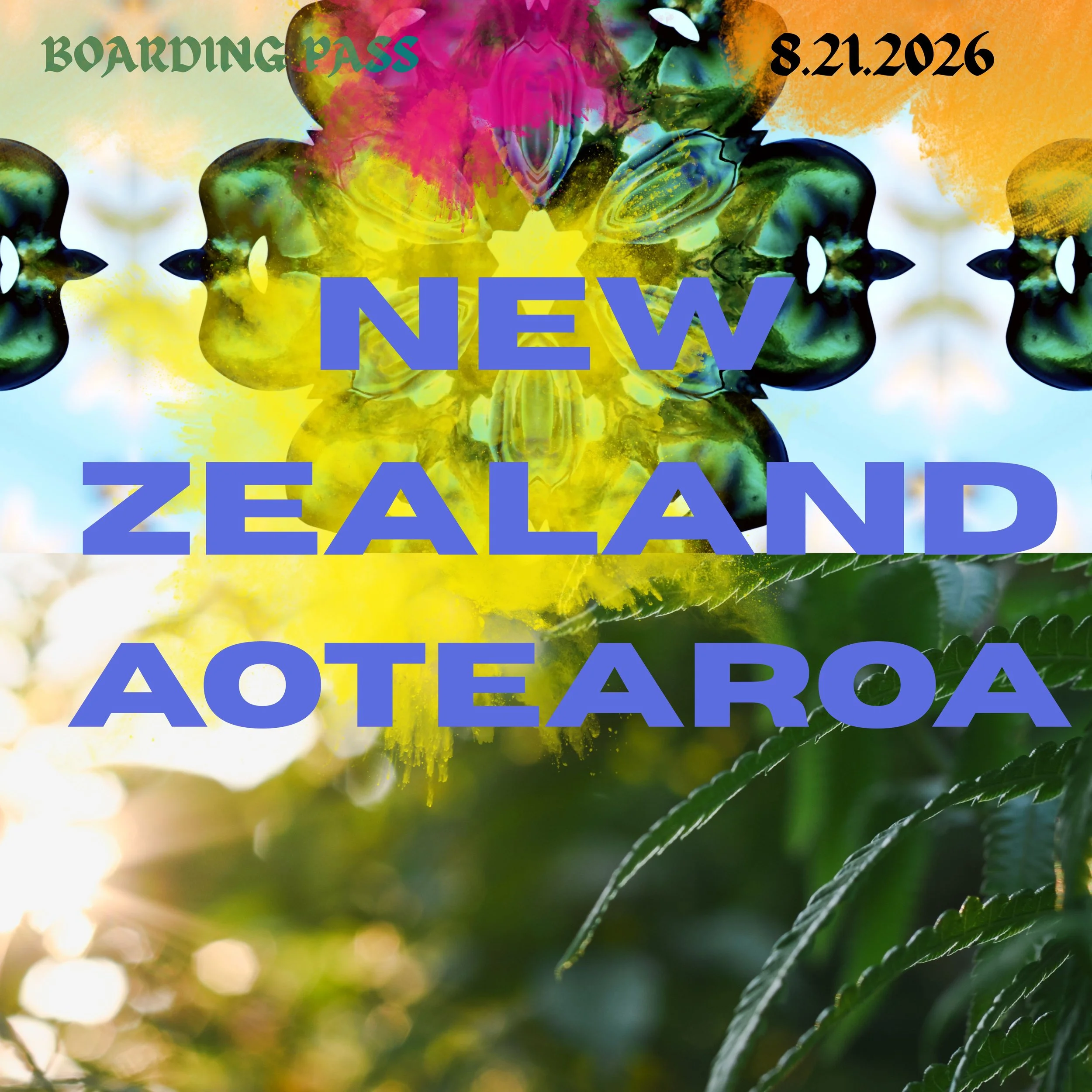 Global Paint Party #12 • August 28, 2026: New Zealand / Aotearoa