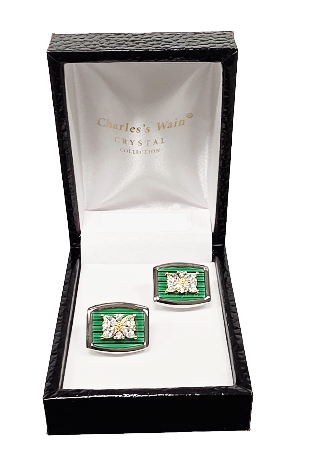 Lux Crystal Cufflinks