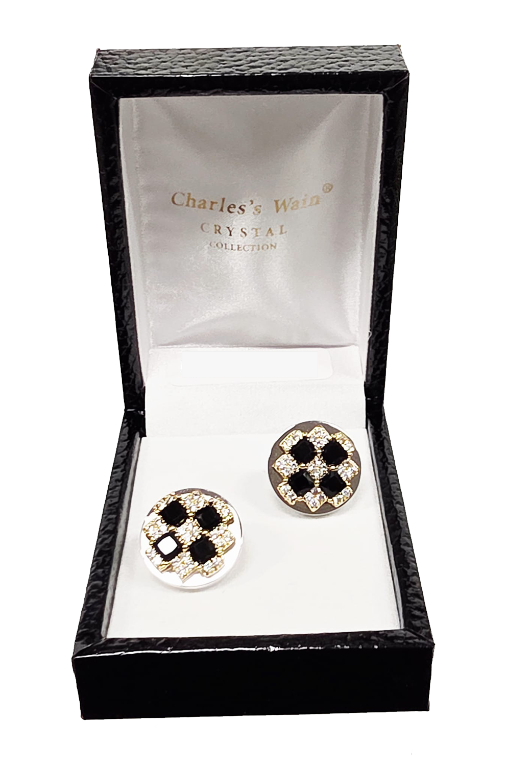 Triangle Round Cufflinks