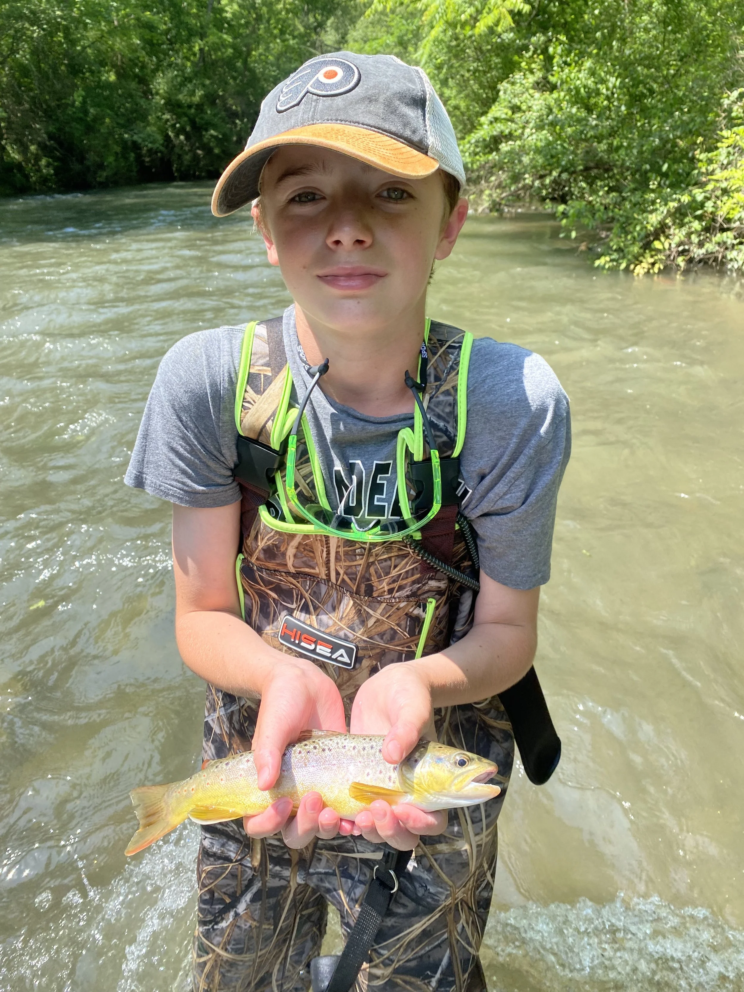 guided fishing for kids