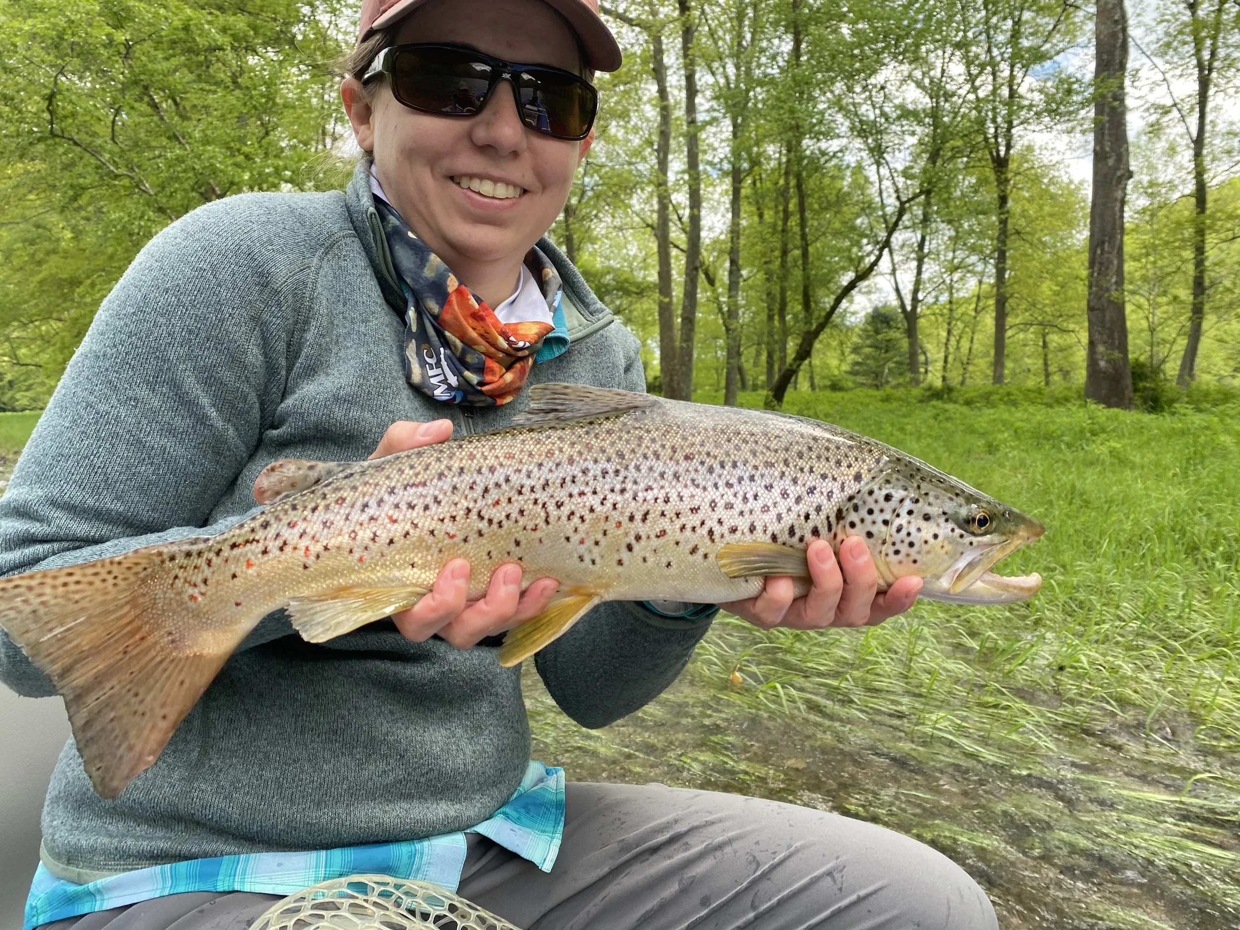 pennsylvania brown trout pine creek fishing guides