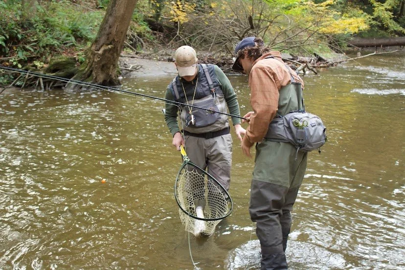 Taylor Hess Flyfishing on Guided Trip