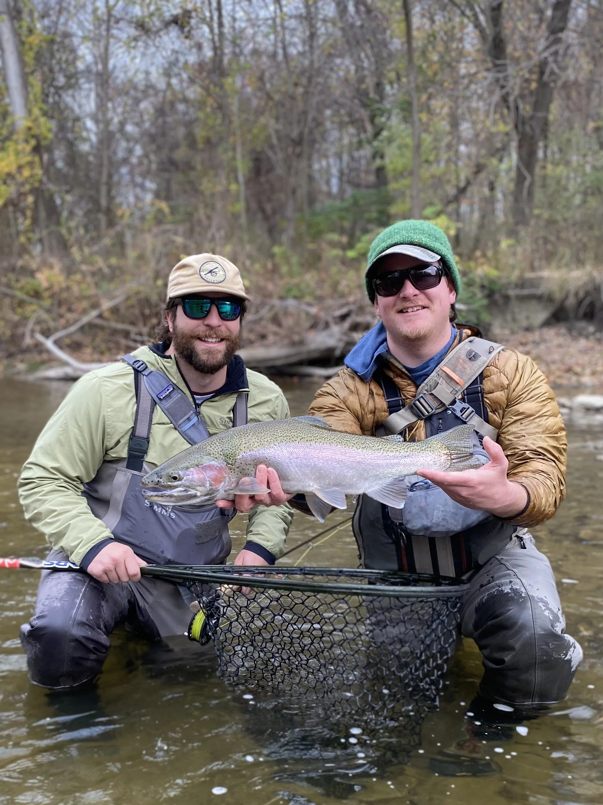 guided steelhead fishing erie