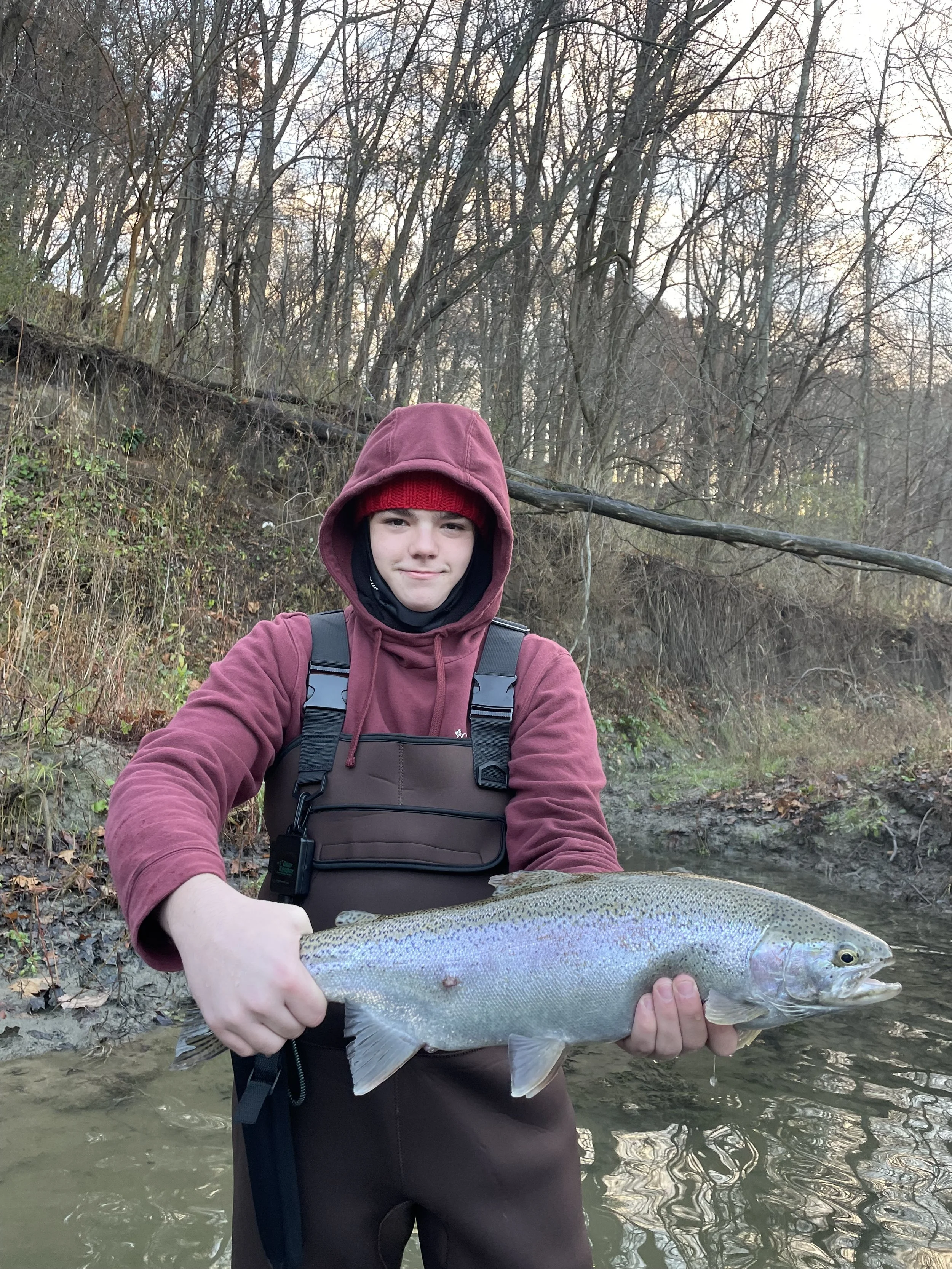 erie steelhead elk creek fishing guide