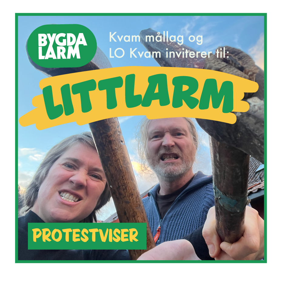 Littlarm 2026: Protestviser!