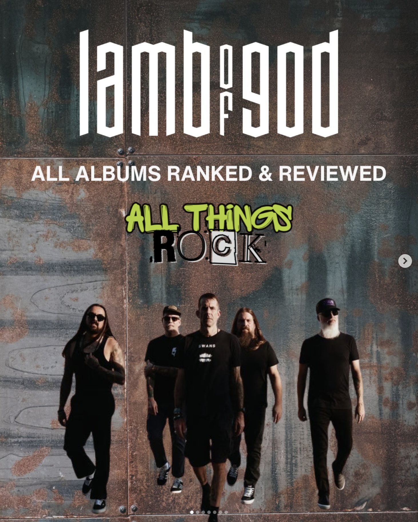 Lamb of God: All Albums Ranked