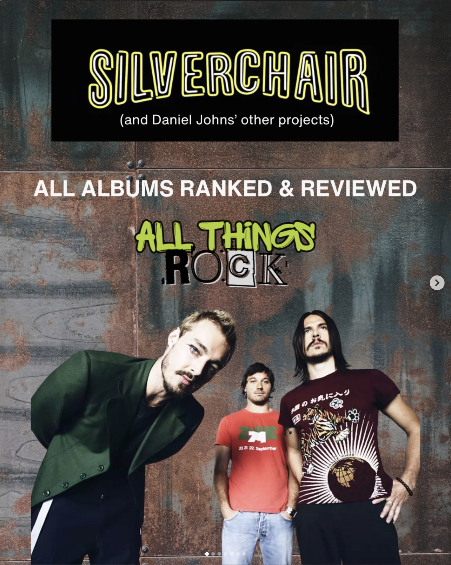 Silverchair and Daniel Johns: All Albums Ranked