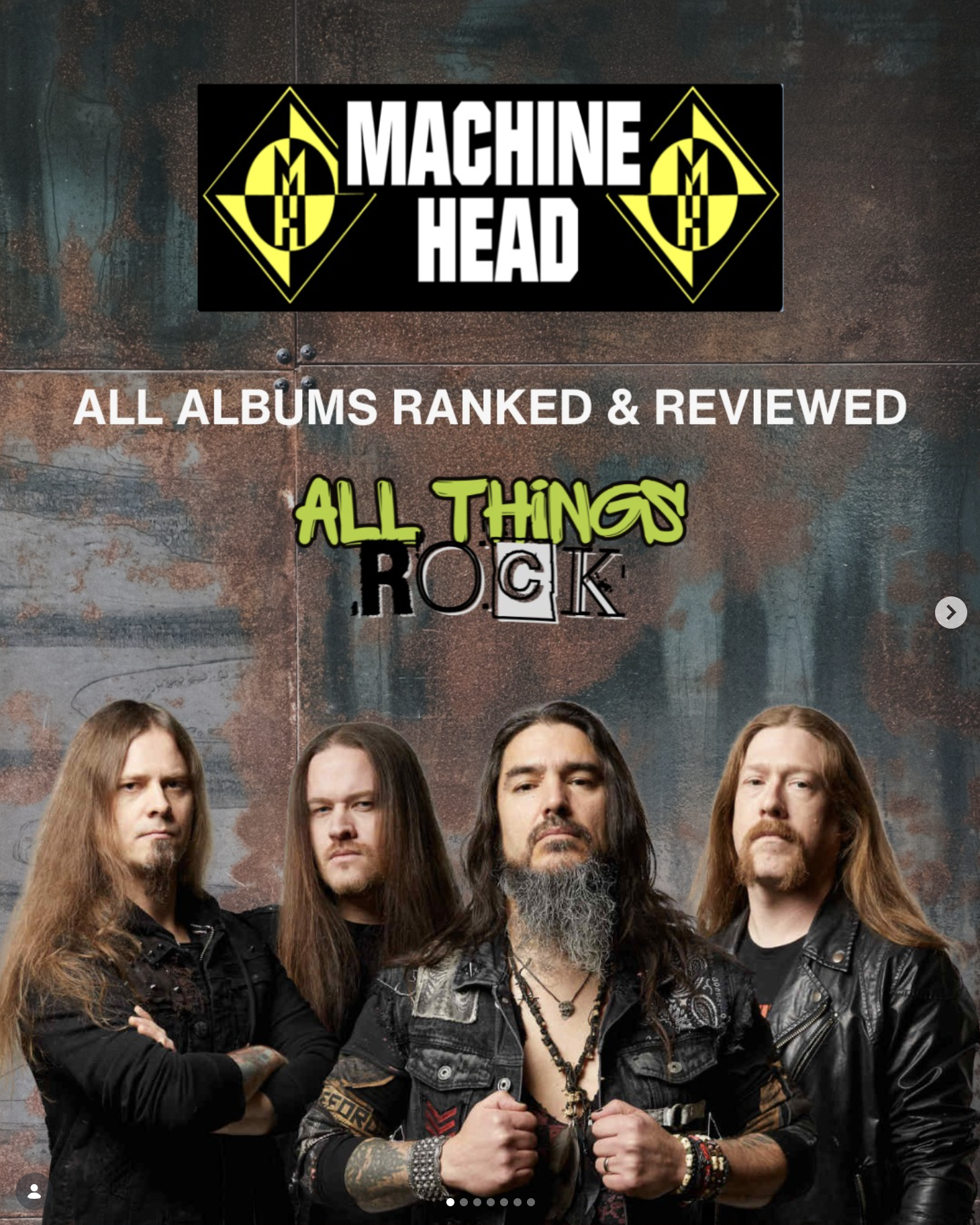 Machine Head: All Albums Ranked