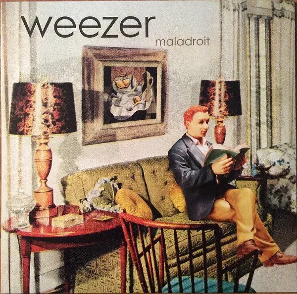 Maladroit is the 4th album by American rock band Weezer. Written by Rivers Cuomo, Maladroit features Dope Nose and Keep Fishing. All Things Rock rank Maladroit in a list of all Weezer records ranked