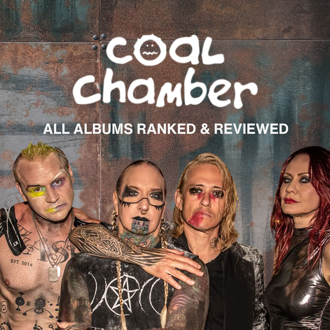 All Things Rock have reviewed and ranked every Coal Chamber album, for fans of nu-metal, groove metal and rap metal music. Coal Chamber feature Dez Fafara on vocals, Mikey, Meegs, Rayna and Nadja