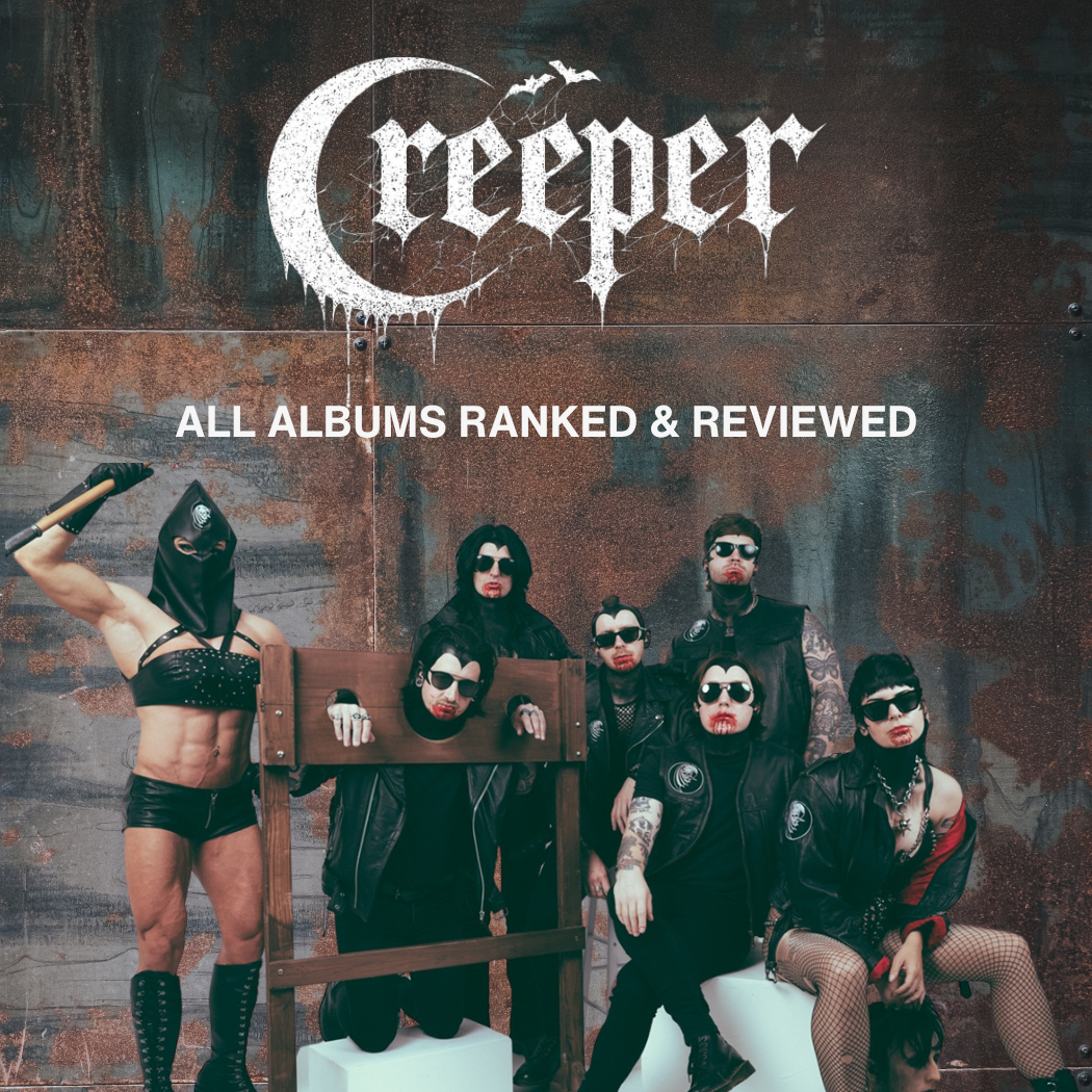 All Things Rock review and rank every album and EP by British horror punk rock band Creeper. Creeper are punk band from Southampton UK and All Things Rock rank Sanguivore as the best Creeper record