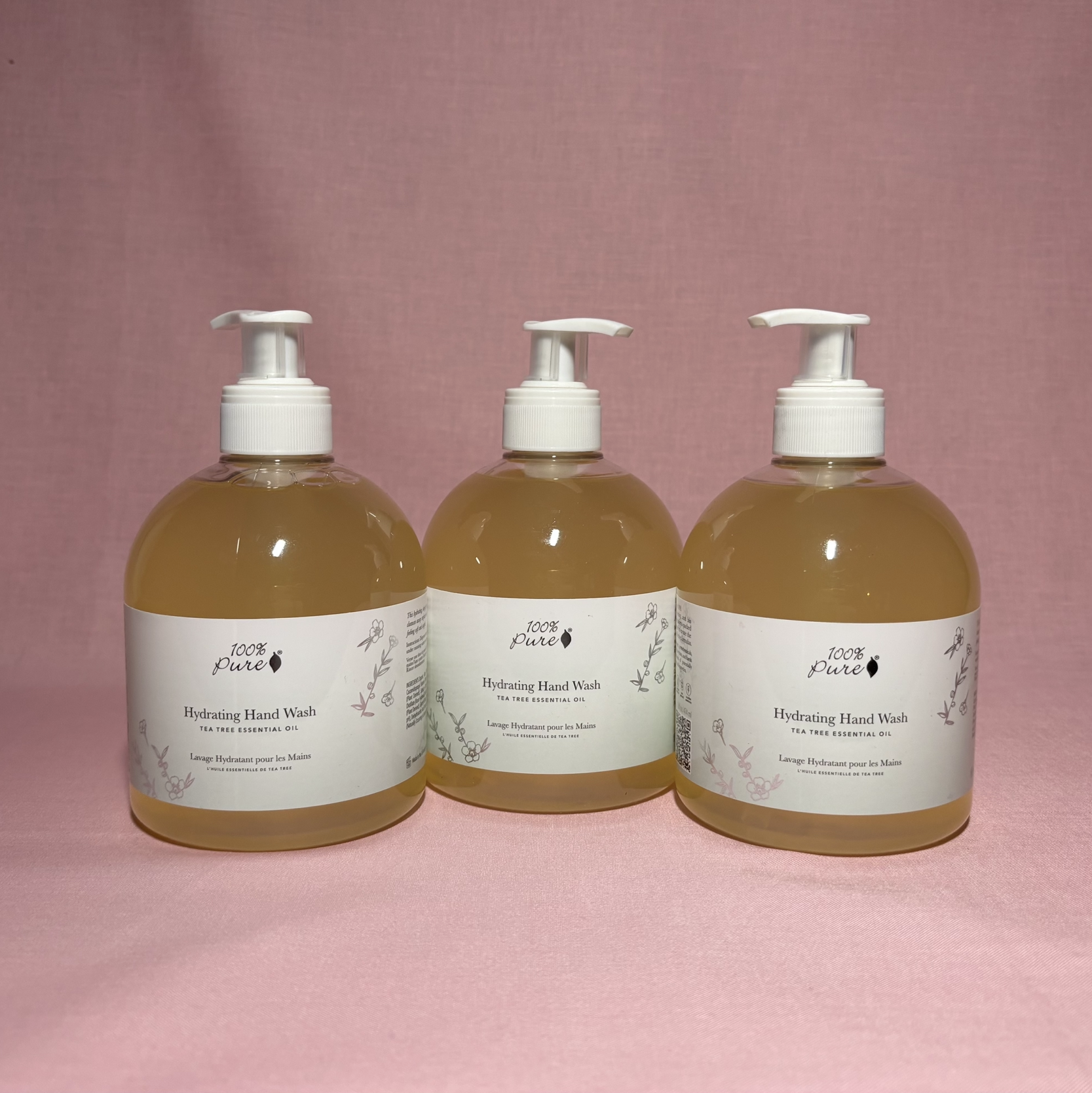 100% Pure: Hydrating Hand Wash-Tea Tree