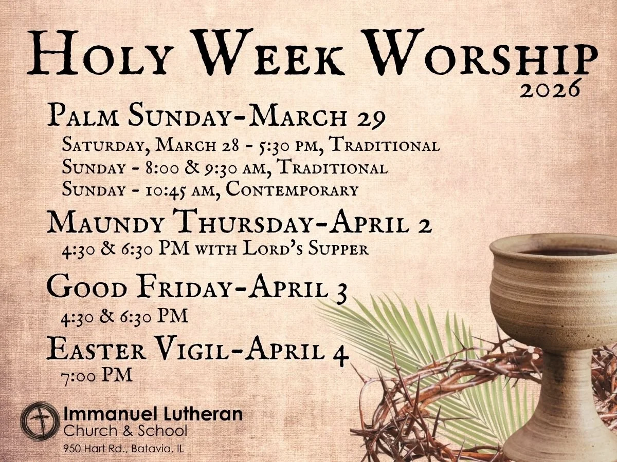 holy week