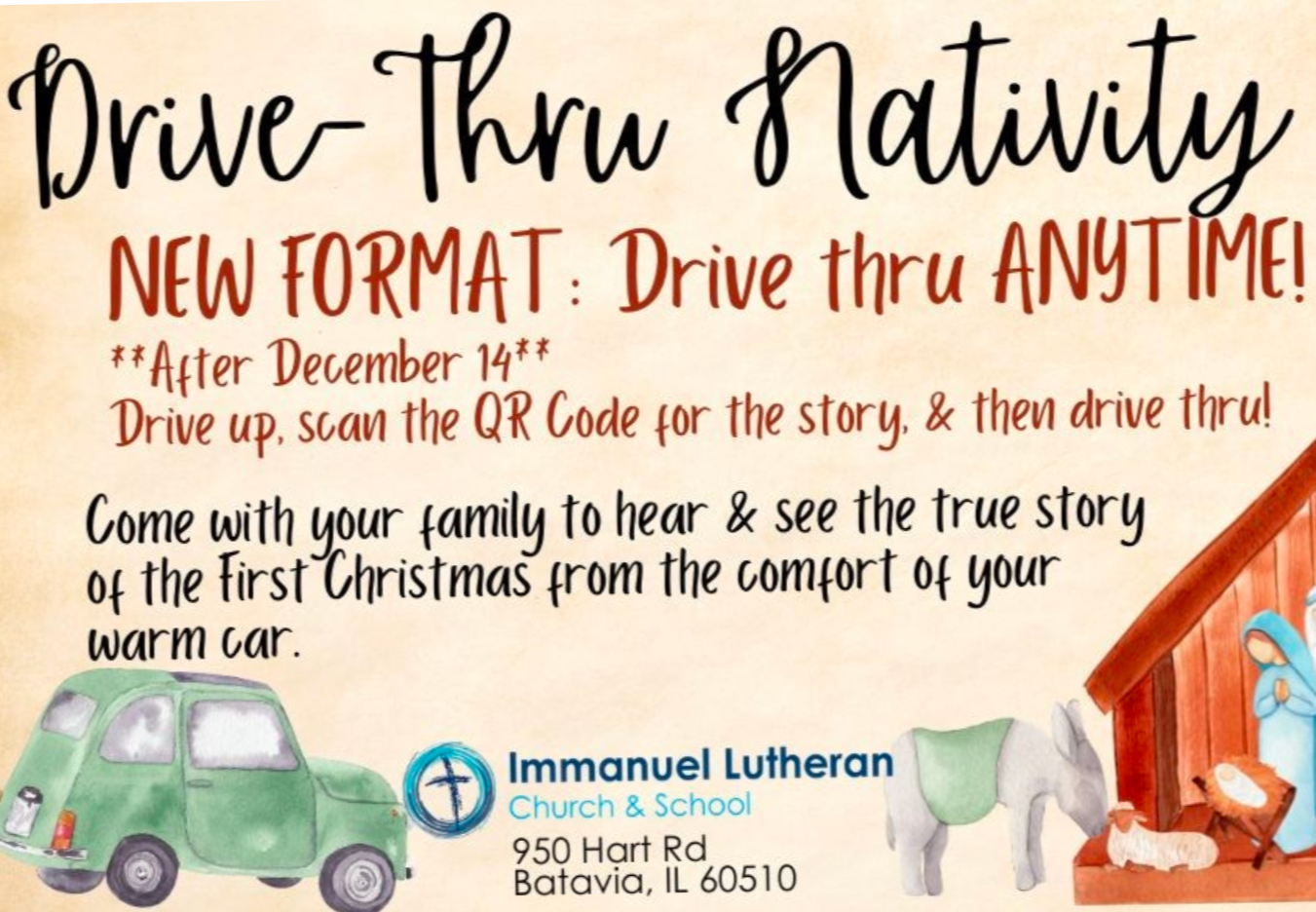 Drive Thru Nativity