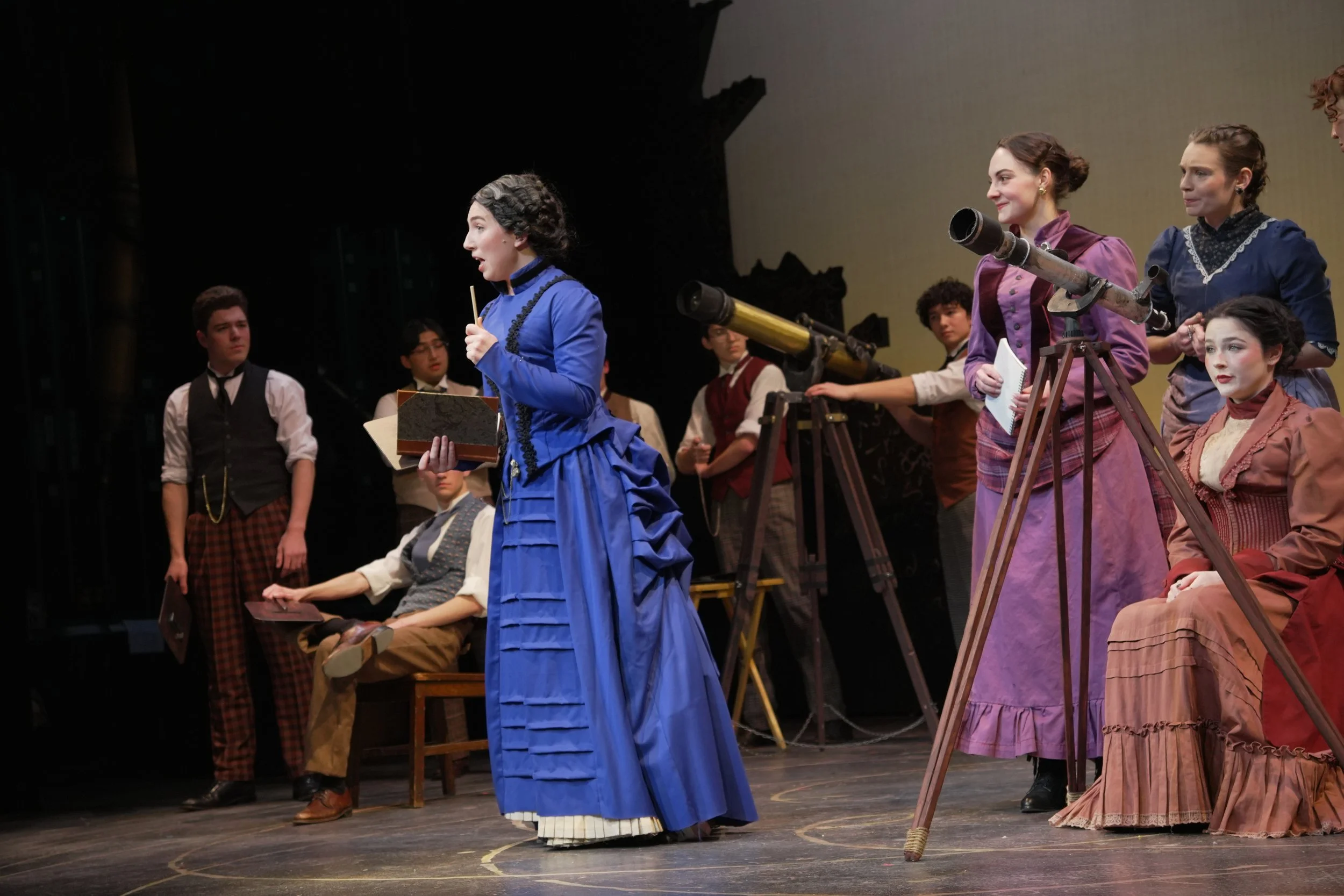 Computing Venus at Vassar College Modfest, January 2026; Photo: Karl Rabe