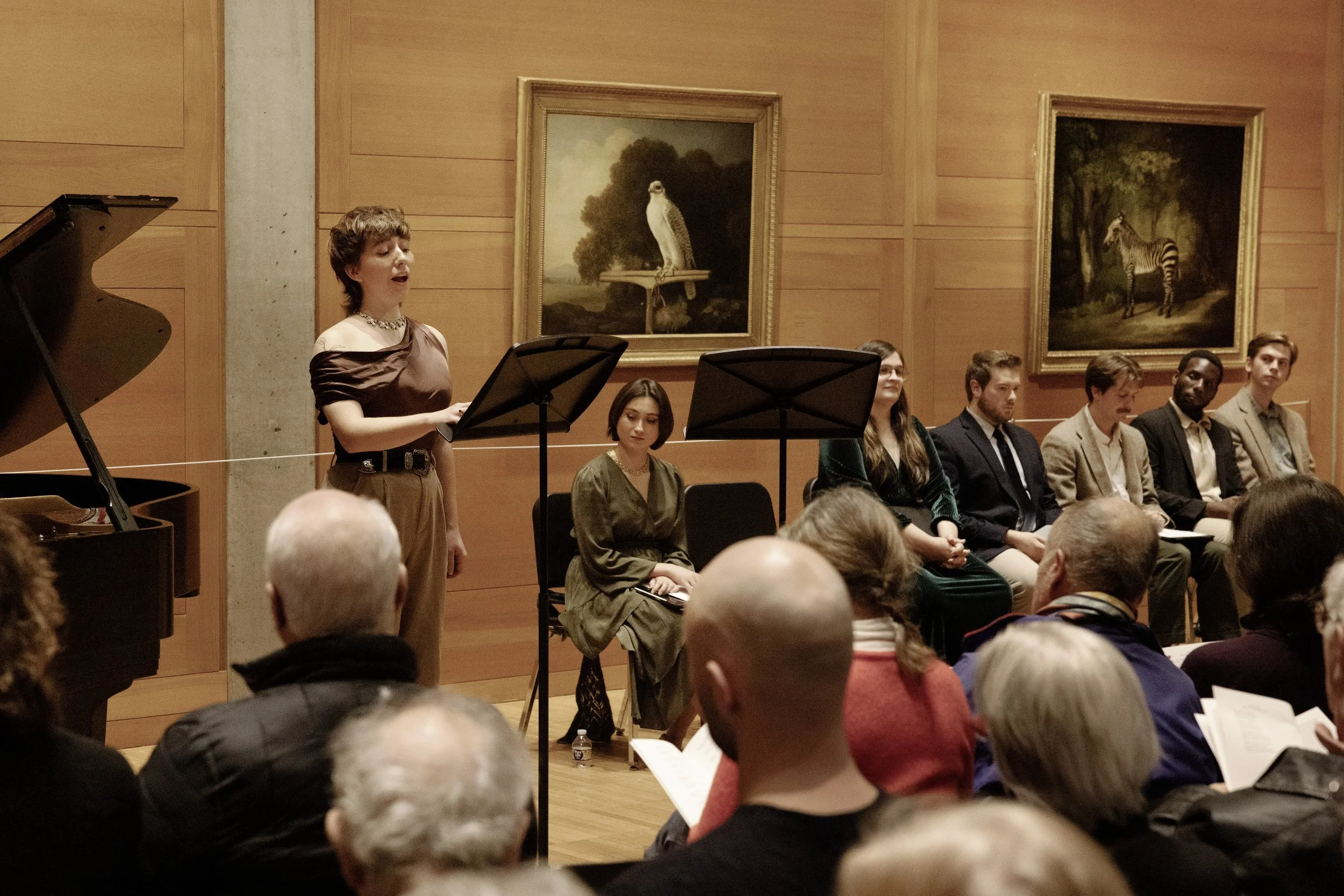 The Yale Voxtet at the Yale British Art Center, November 2025
