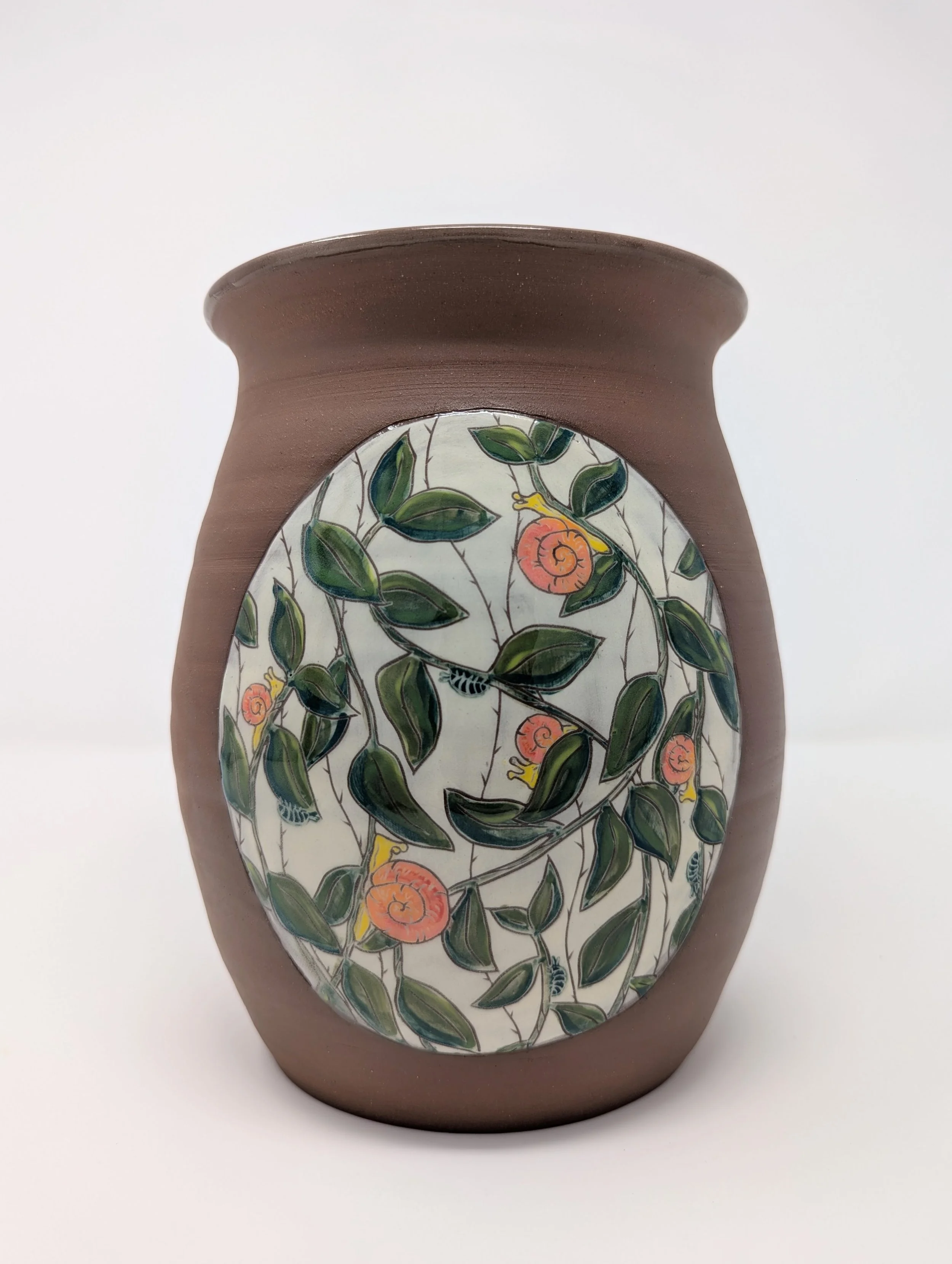 Snail and Vine Utensil Holder
7.75x6x6"
$195