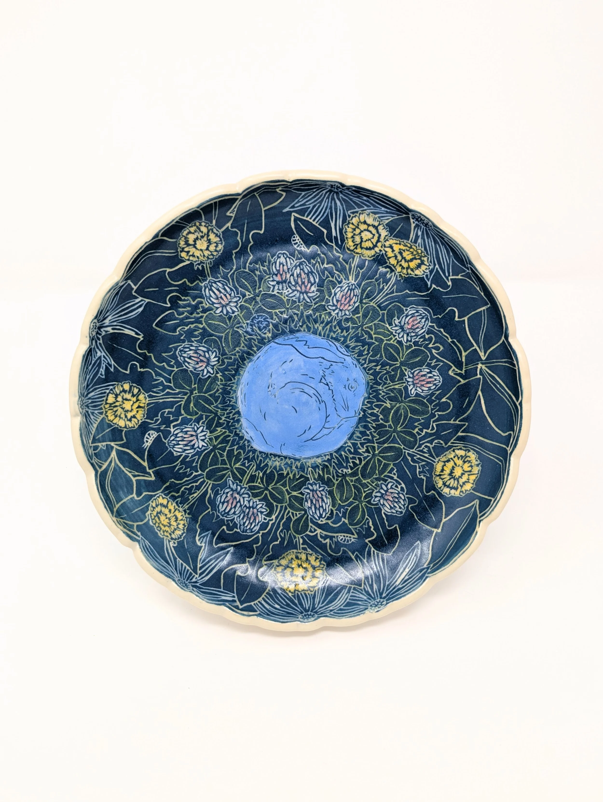 Rabbit Plate
1.13x7.5x7.5"
$175