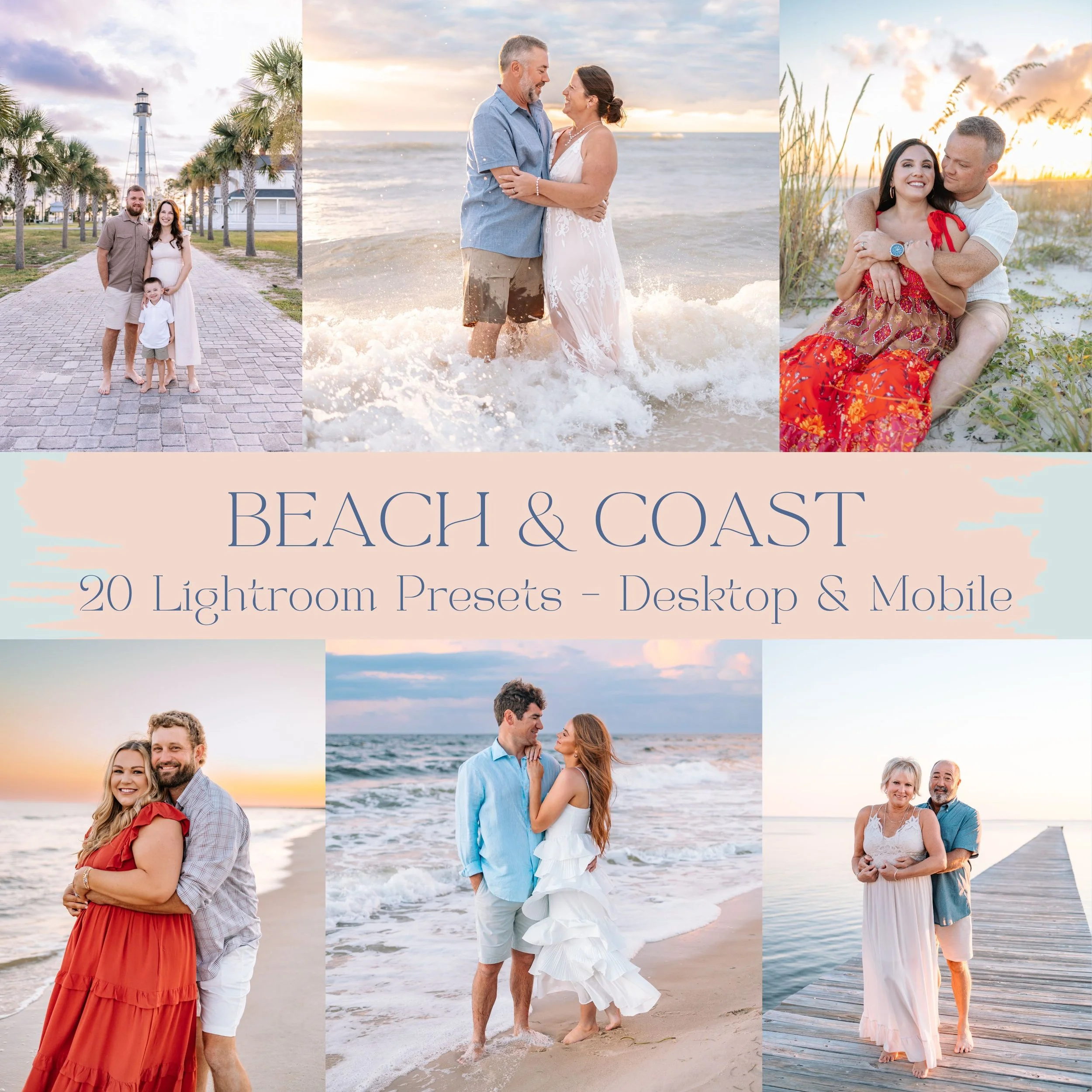 Beach Lightroom Presets Mobile and Desktop