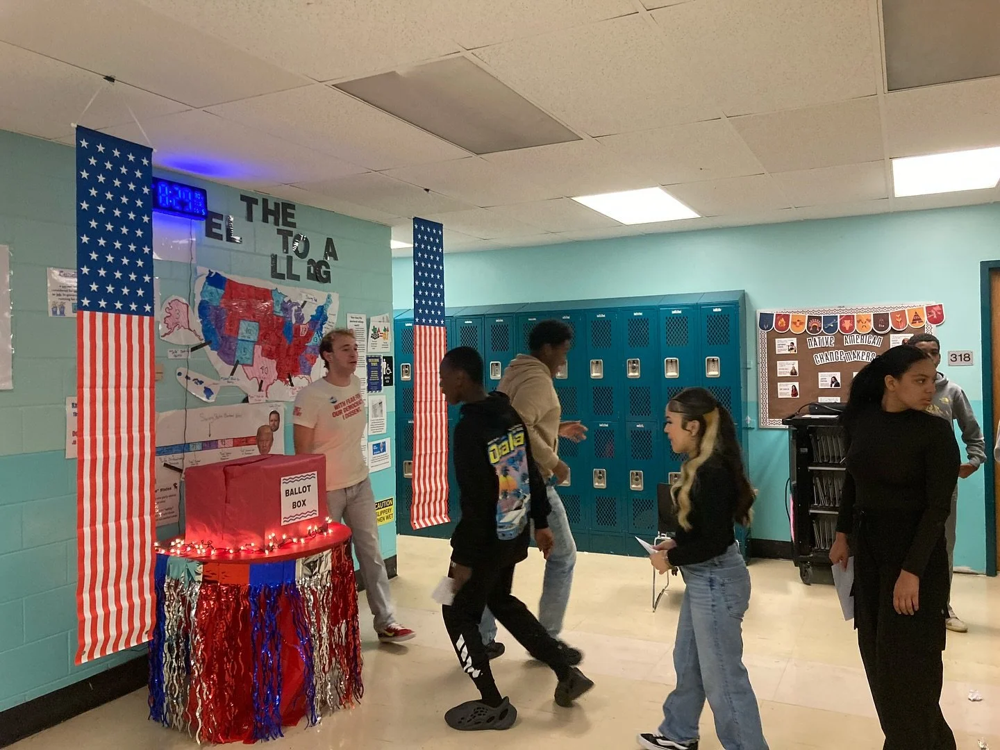 This election day, even our students are casting their votes! 🗳️ 

Our 7th and 8th grade history teachers at UP Academy Dorchester created an election lesson that truly brought learning to life, even holding a mock election for students to cast thei