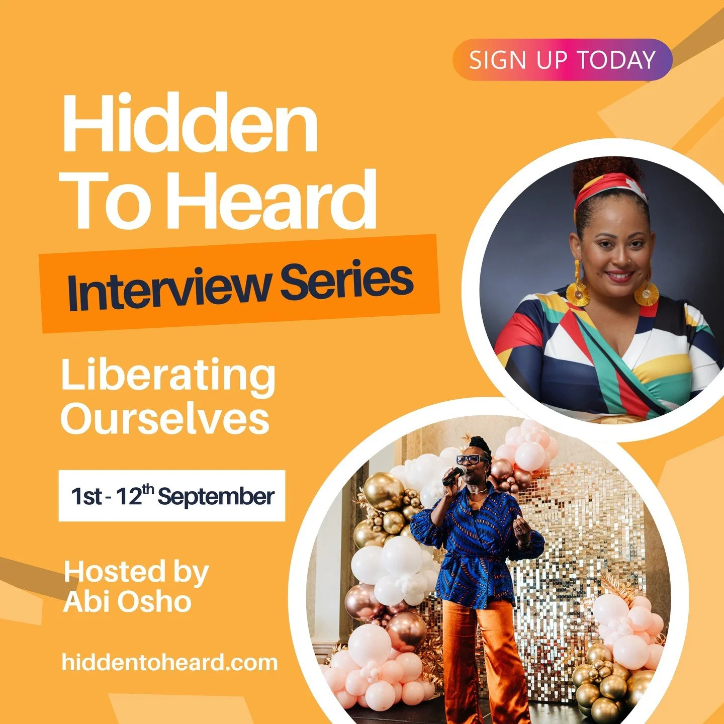 Happy September! 

So thrilled to share that our very own Trine Greene, P4L Executive Director, is one of the featured speakers in Hidden to Heard, a soul-fuelled interview series created by the incredible Abi Osho @abi_soulmelanin, spotlighting hone