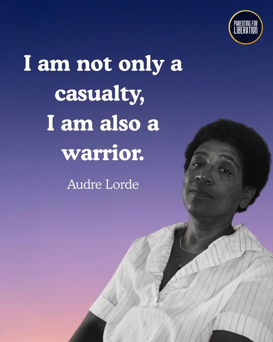Our Executive Director, Trina, reflects on how Audre Lorde's teaching - the necessity of healing in community - was one of her biggest lessons in 2025. Surrounding to community care and trusting the village are how we heal. 

Welcoming this lesson fo