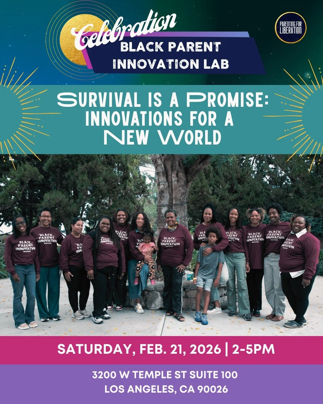 This Black Futures Month, we are celebrating the power and ingenuity of Black Parent Innovation!

Our theme this year is Survival is a Promise: Innovations for a New World. Inspired by the life &amp; work of Audre Lorde and Alexis Pauline Gumbs&rsquo