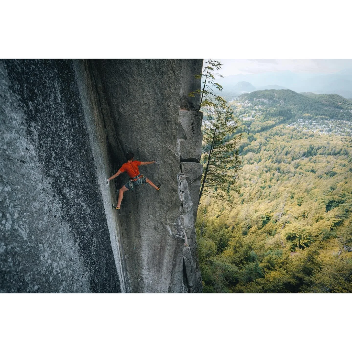 Eric feeling right at home far from home &mdash;stemming and lie-backing up The Great Arch in Squamish.

After a month in the PNW, we capped it off with a whirlwind week in Squamish, fitting in as much as we could. It was a fun and exhausting finale 