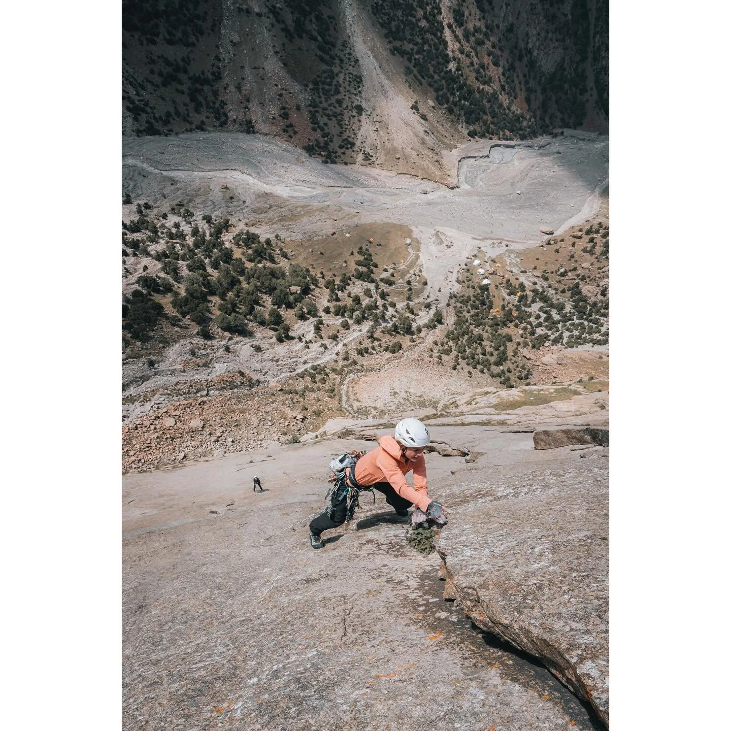 Peak Slessova is the formation you typically hear about when the Ak Su is mentioned, but there&rsquo;s so much climbing in this quiet, little valley. One of the highlights from my trip this summer was getting out for a few days with Jenny and Whitney