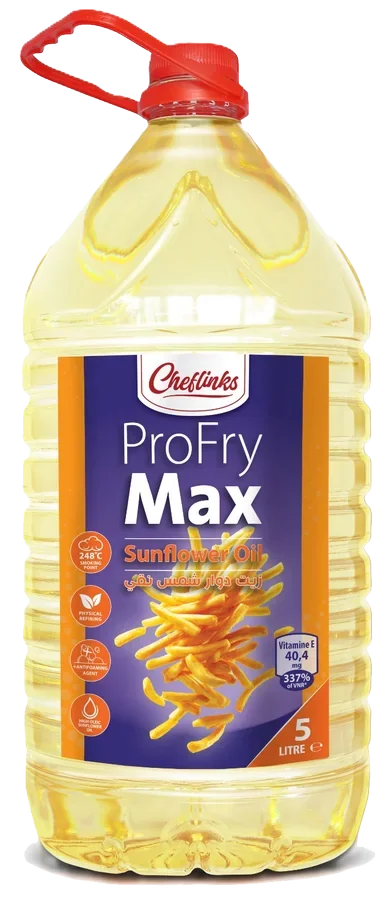 ProFry Max sunflower oil, 5 litre bottle