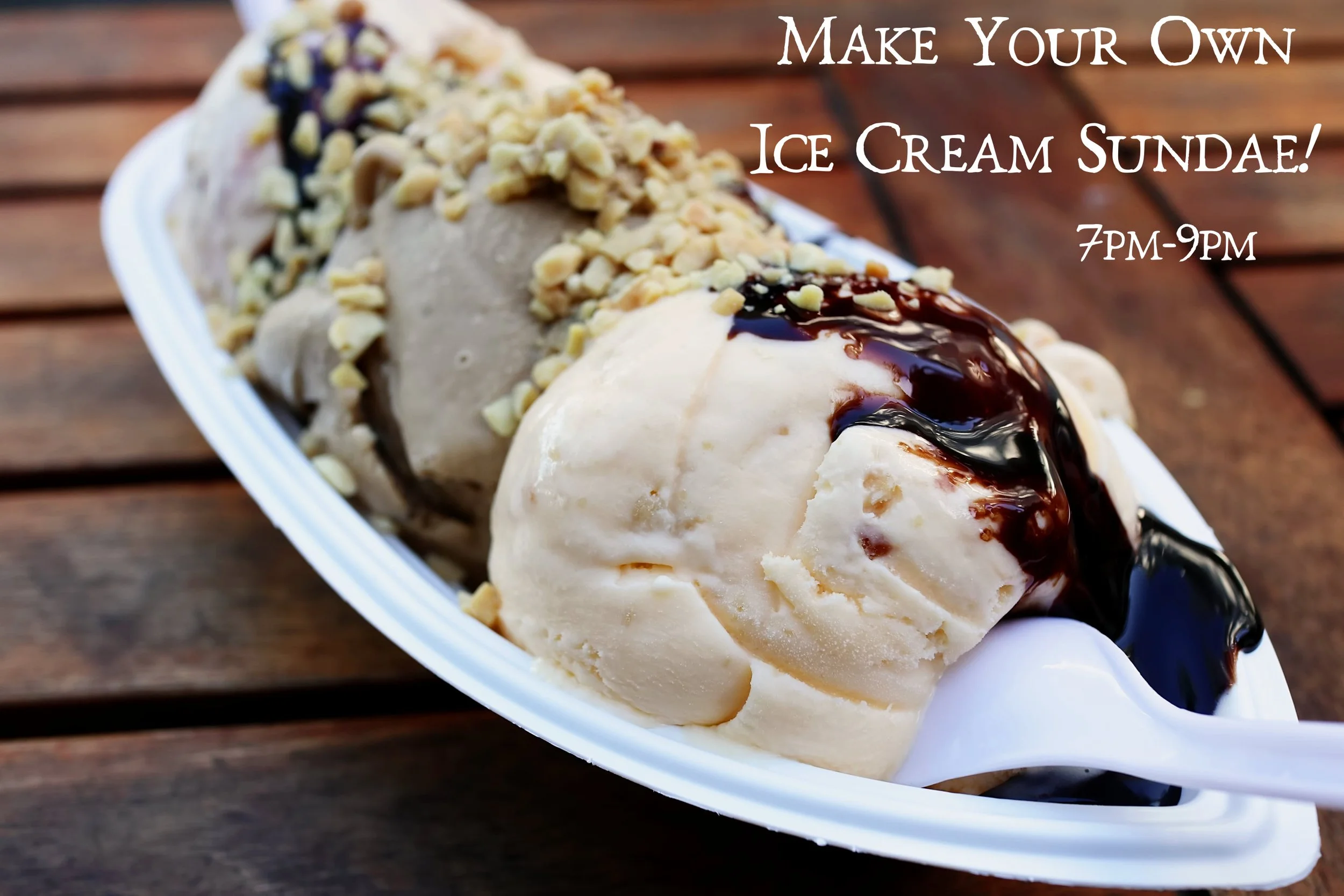 Make Your Own Ice Cream Sundaes