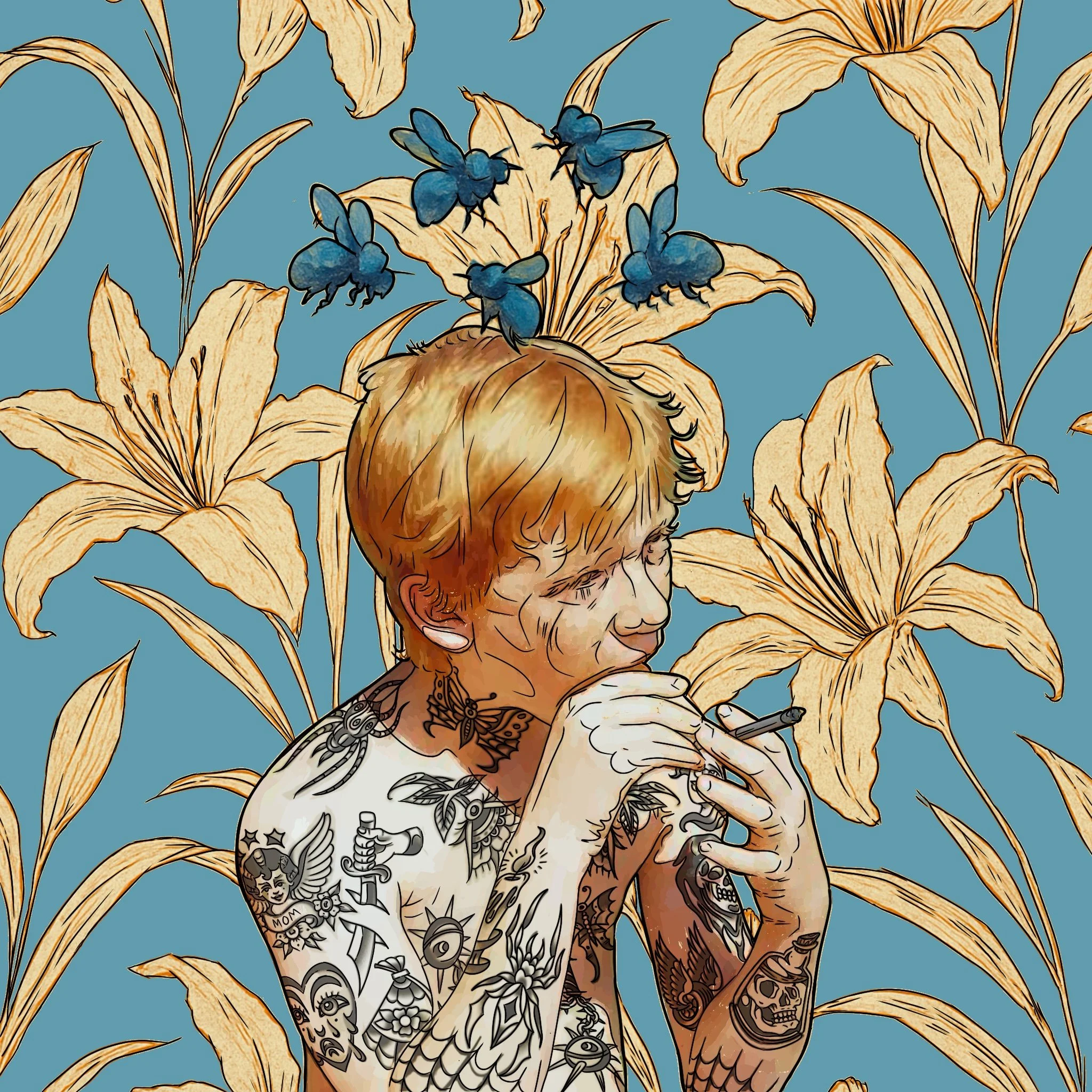 outlining thumbnails to further explore different options