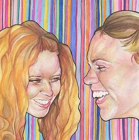 "Nat a Clea Again" 
Watercolor
10x10