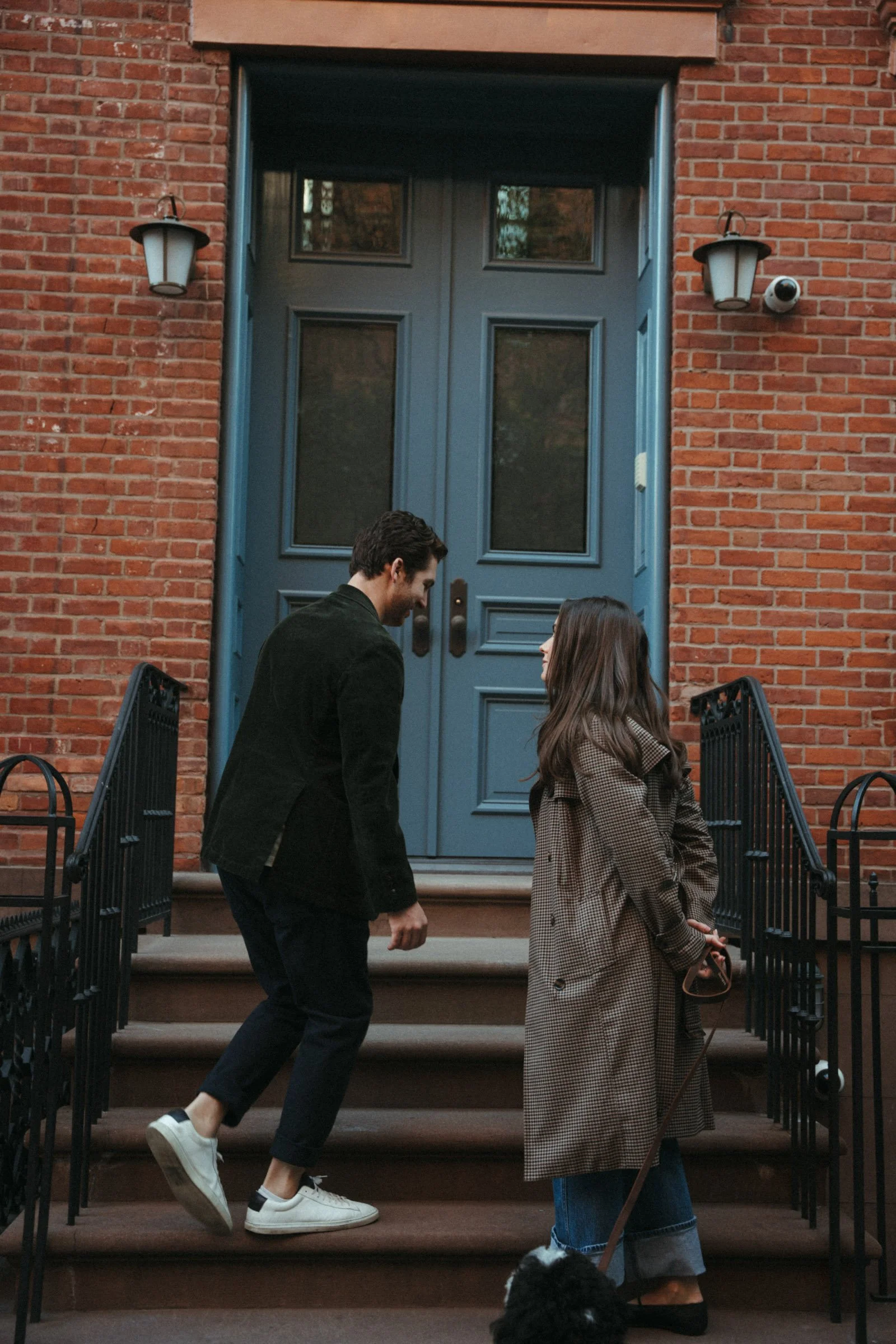 Molly and Nick Engagement Shoot in West Village_-111.jpg