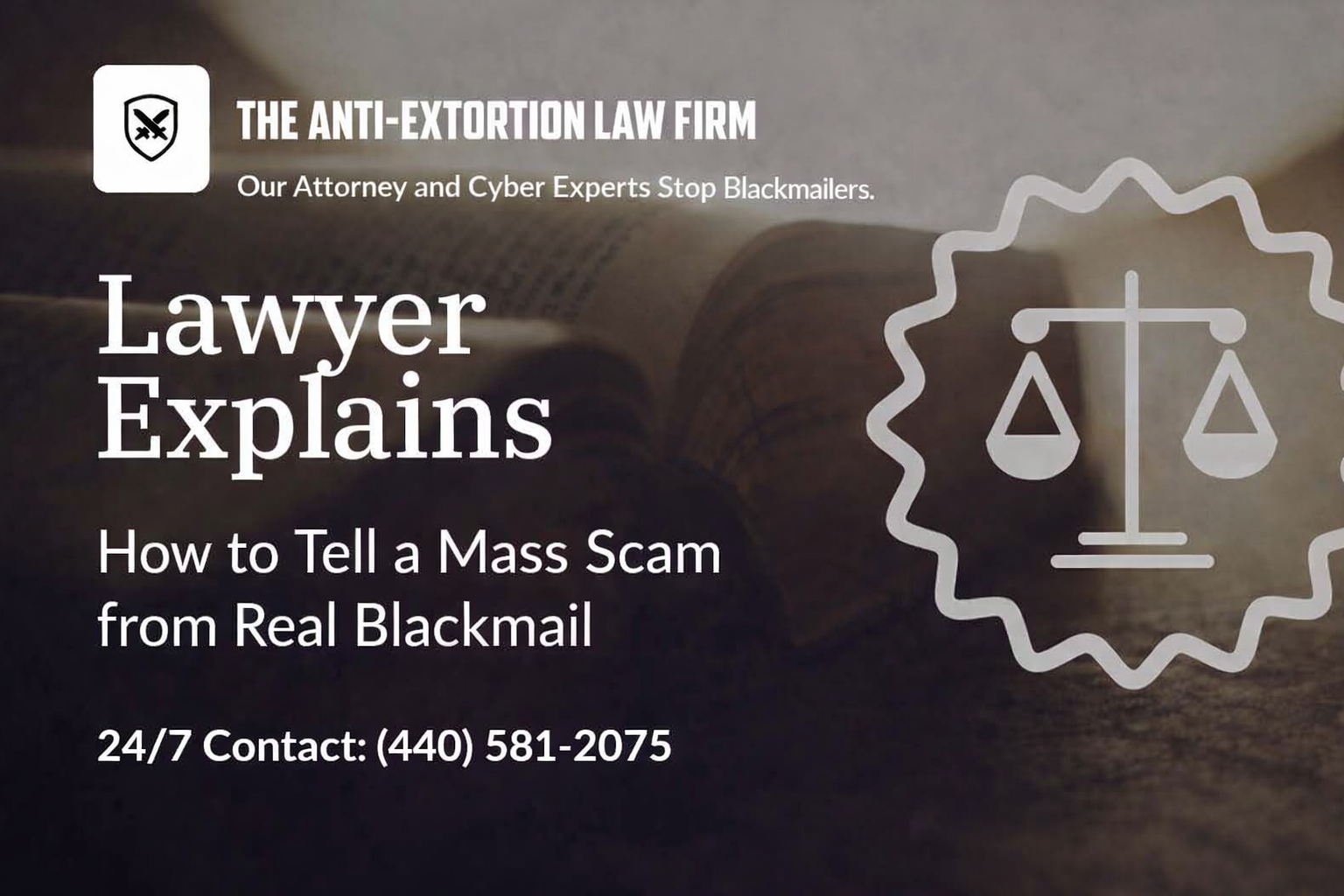 How to Tell a Mass Scam From Real Blackmail