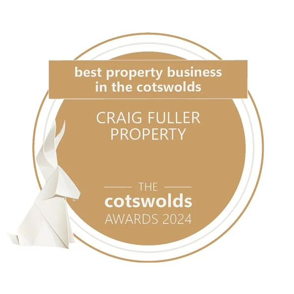 Best property business in the Cotswolds, Craig Fuller Property, Cotswolds Awards 2024.